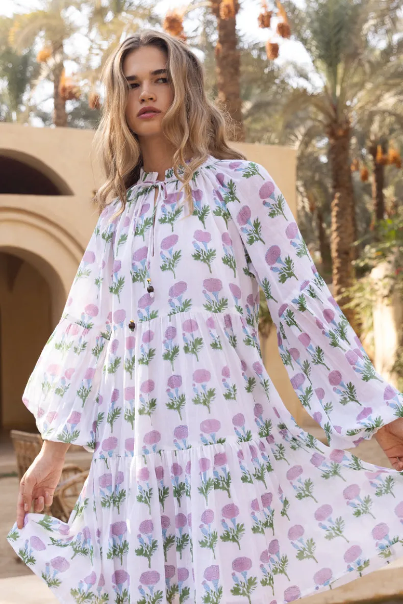 Balloon Sleeve Short- Bloom Lilac