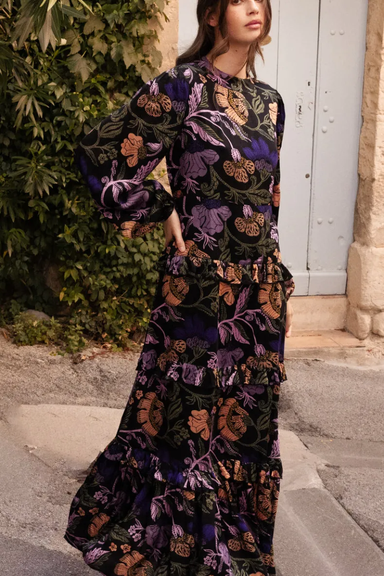 Mock Neck Maxi- Turin Peri