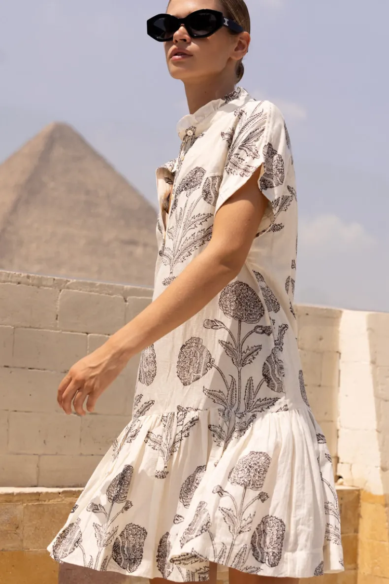 Cap Sleeve Mini- Samba Black