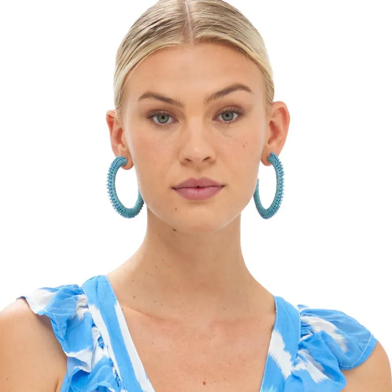 Cabana Hoops- Turquoise